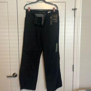 Lee Regular Fit Trouser, Mid Rise, Size 14, Flex Motion, Black Rinse